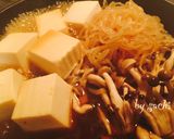 めんつゆで簡単！肉豆腐♡作り方2写真