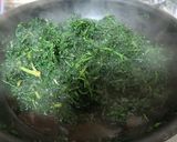 ニンジンの葉の炒め煮作り方4写真