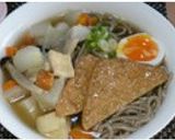 野菜たっぷり☆しっぽくうどん&そば作り方6写真