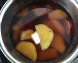 さつまいもの黒糖バター醤油煮作り方4写真