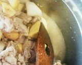ゴマ油が決めて♡美味しい豚汁♡だご汁♡作り方5写真