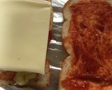 トマトソースのポテマヨホットサンド作り方5写真
