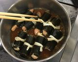 昆布まき(鮭と明太子)作り方3写真