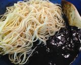 超簡単!!イカスミパスタ♡作り方8写真