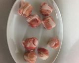 お弁当のおかず。竹輪のインゲン人参巻き作り方3写真