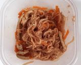 切り干し大根のカリカリチーズ焼き♡作り方2写真