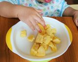 【離乳食】掴み食べフレンチトースト作り方5写真