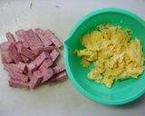空芯菜（エンサイ）のスパム炒め作り方2写真