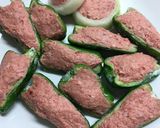 肉汁じゅわー♪ピーマンの肉詰め作り方9写真