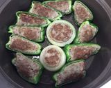 肉汁じゅわー♪ピーマンの肉詰め作り方11写真