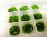 離乳食初期　レンジで簡単ブロッコリー作り方4写真