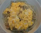 節約レシピ★もやし玉子あんかけ丼作り方3写真