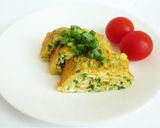 薬味じゃなく使って　青ねぎの玉子焼き作り方4写真