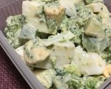 アボカドとゆで卵とブロッコリーのサラダ作り方4写真