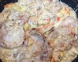豚肉とさつま芋のマスタードクリームソース作り方6写真