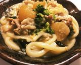 冷凍饂飩で残り物消費＊手抜き煮込みうどん作り方6写真