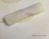 ❁お弁当にベーコンチーズカレー餃子巻き❁作り方3写真