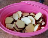 自然の甘み！さつまいもとりんごの塩バター作り方3写真