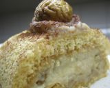 おさつｄｅモンブラン栗ーむロールケーキ☆作り方8写真