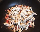 簡単♪ホッキ貝とキノコのクリームパスタ作り方3写真