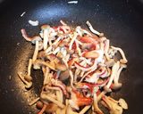 簡単♪ホッキ貝とキノコのクリームパスタ作り方4写真