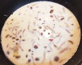 簡単♪ホッキ貝とキノコのクリームパスタ作り方5写真