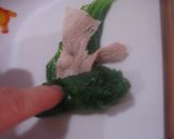 簡単＃豚とレタス外葉しゃぶロールとスープ作り方4写真