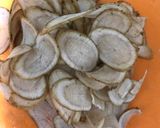 幼児食にも！！少ない油で ごぼうチップ作り方1写真