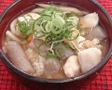 野菜たっぷり☆しっぽくうどん&そば作り方5写真