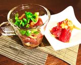簡単おつまみ☆二種のポキ作り方6写真