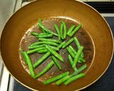 冷凍インゲンの卵とじ作り方1写真