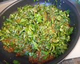 畑の恵みで作り置きおかず...バジル味噌作り方6写真