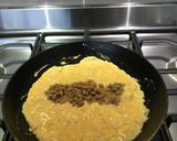 お酒のおつまみに！納豆オムレツ！作り方4写真