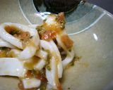 イカの梅和え（プチプチ食感！）作り方5写真