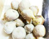 里芋の牛そぼろ煮作り方2写真