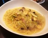 超簡単☆キャベツと海鮮スープパスタ！作り方4写真