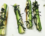 簡単おつまみ★竹輪の塩昆布マヨネーズ焼き作り方2写真