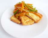 野菜たっぷり　厚揚げの甘酢あんかけ作り方6写真