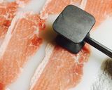 豚スライスのくるくる巻きパート2作り方1写真