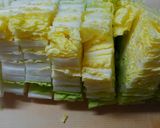 白菜とイカと鶏肉◆豆のトマト煮込みスープ作り方3写真