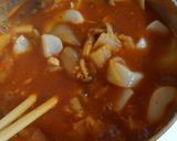 白菜とイカと鶏肉◆豆のトマト煮込みスープ作り方11写真