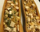 バターナッツ チーズ焼き & スープ作り方10写真