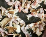 簡単舞茸アンチョビベーコンのトマトソース作り方3写真