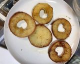 リンゴのソテーのホットケーキ作り方2写真