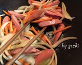 【作り置き】切り干し大根deナポリタン作り方3写真