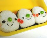 簡単☆三角おにぎりｸﾝのXmasキャラ弁作り方3写真