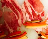 簡単晩ごはん♡安納芋と人参の甘辛肉巻き作り方3写真
