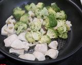 ダイエット！ブロッコリーと蓮根炒め作り方2写真