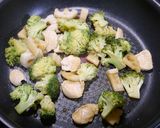 ダイエット！ブロッコリーと蓮根炒め作り方3写真