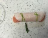 おせち：千枚漬けとサーモンの巻物作り方9写真